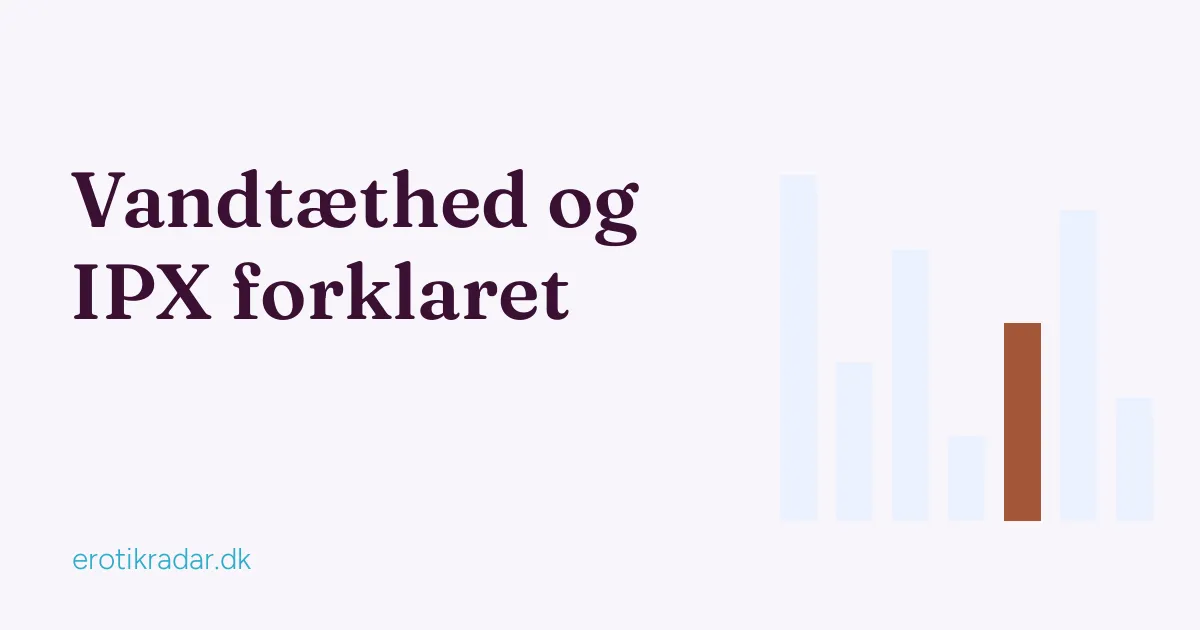 Vandtæthed forklaret: Satisfyer Curvy Trinity 4 og Lovense Hush 2, IPX7 ifølge producenten