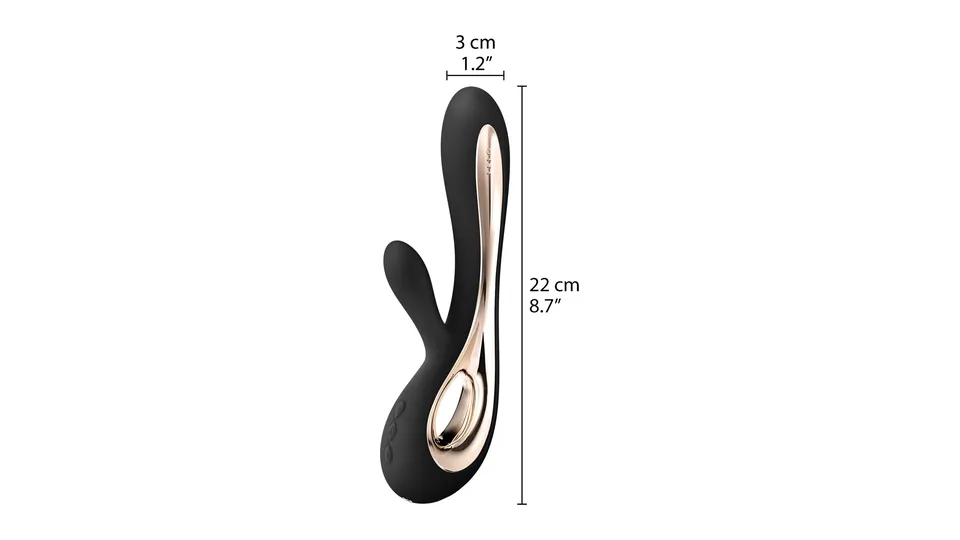 LELO Soraya 2: anmeldelse: Sinfuls målskitse: 22 cm lang og 3 cm bred