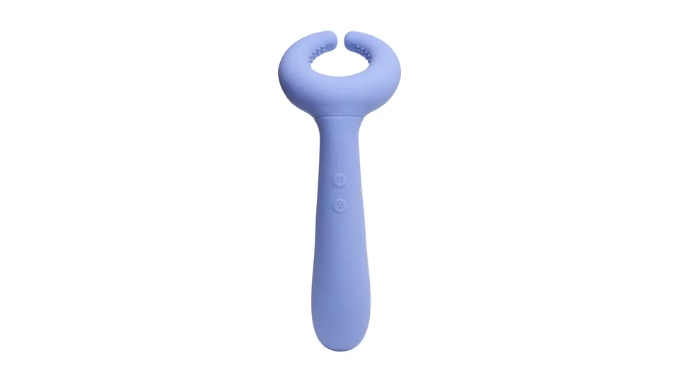 Sammenligning af vibratorer: Sinful Unlimited Pleasure i lilla, set forfra